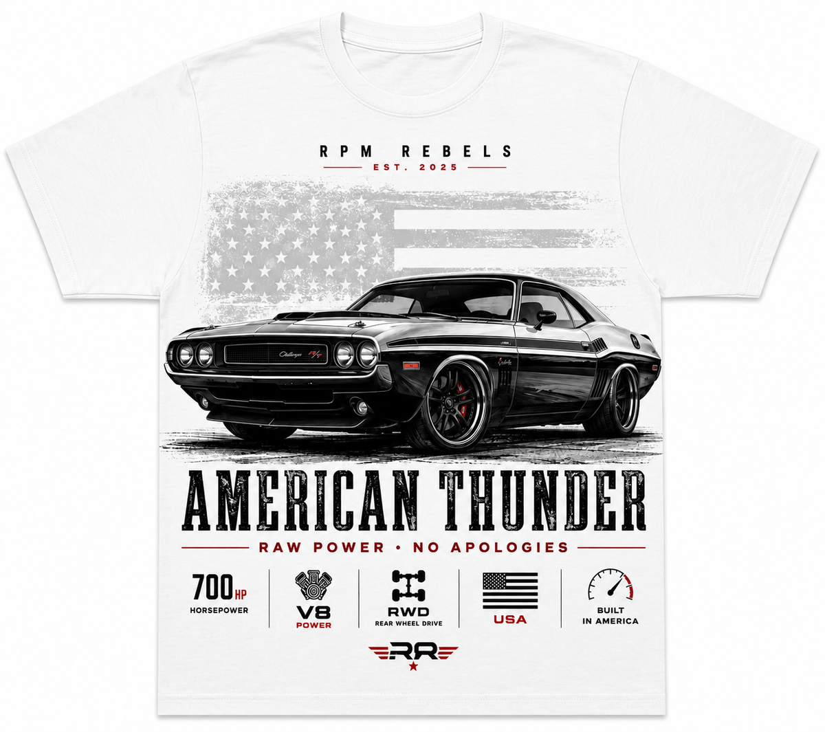 American Raw Power | Premium Tee