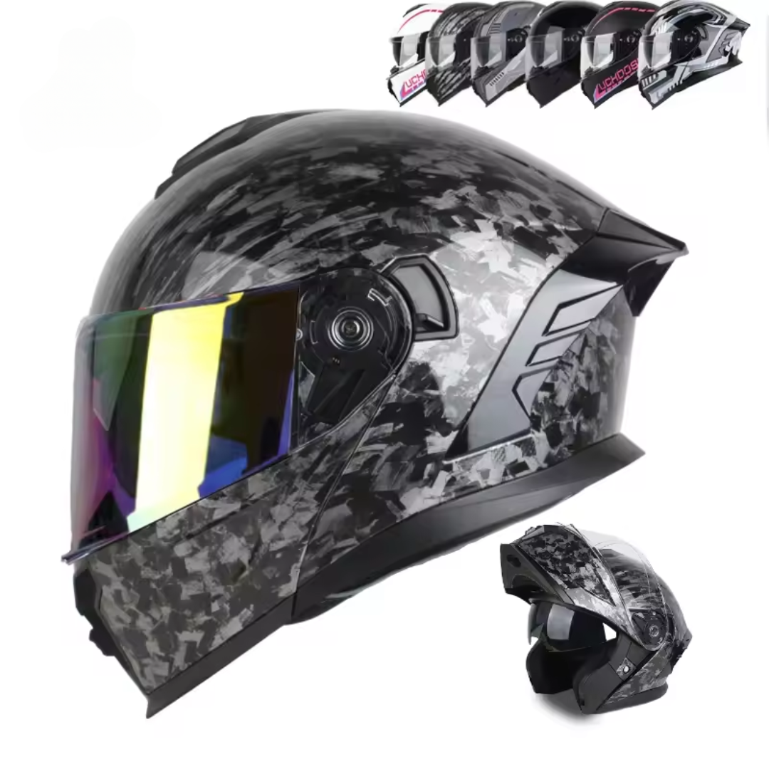 RPM Rebels DOT-Approved Modular Motorcycle Helmet