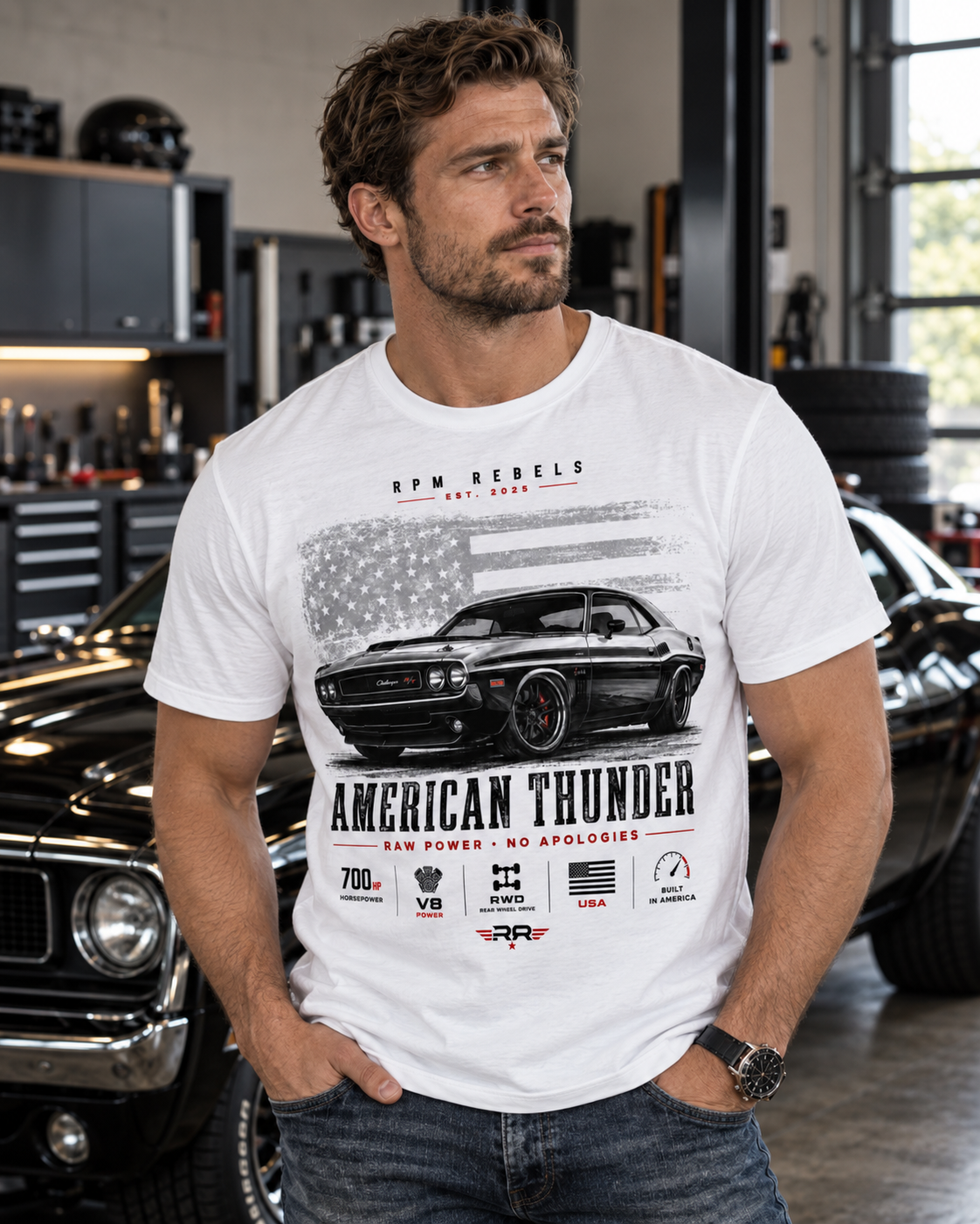 American Raw Power | Premium Tee