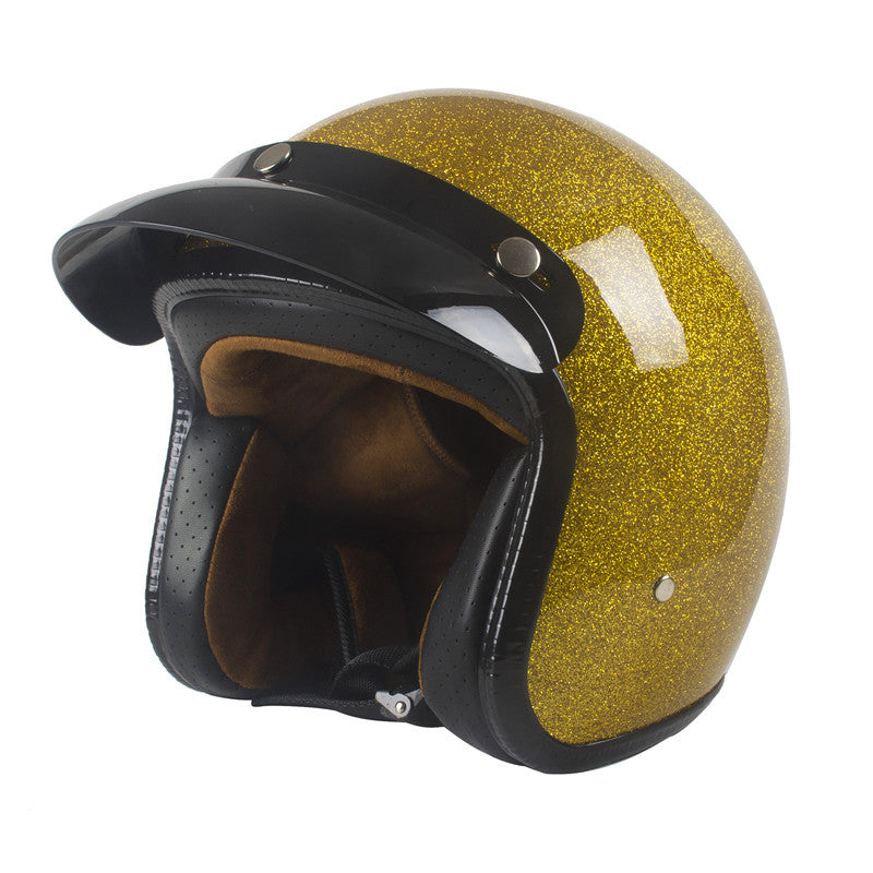 RPM Rebels Retro Sparkle Motorcycle Helmet