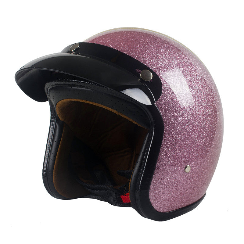 RPM Rebels Retro Sparkle Motorcycle Helmet