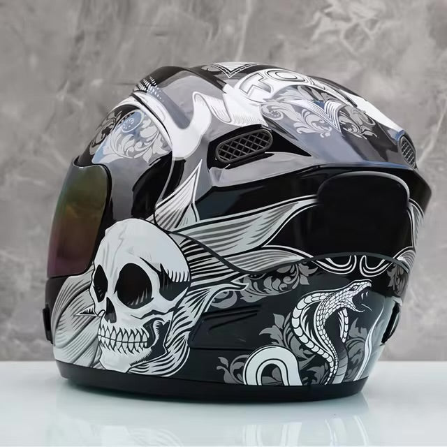 Skull Full Face Helmet