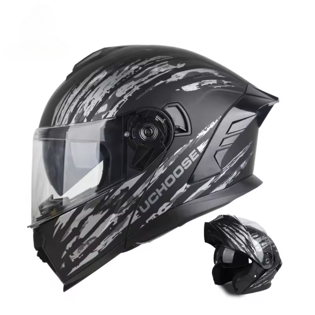 RPM Rebels DOT-Approved Modular Motorcycle Helmet