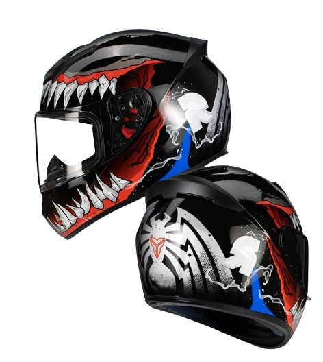 RPM Rebels Venom Helmet + FREE Visor