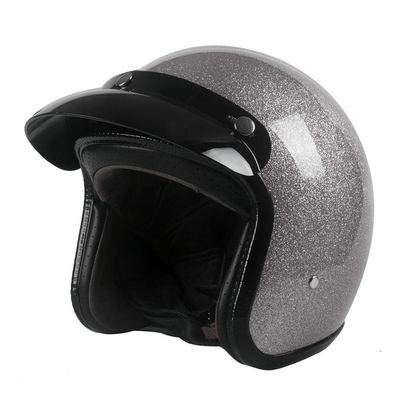 RPM Rebels Retro Sparkle Motorcycle Helmet