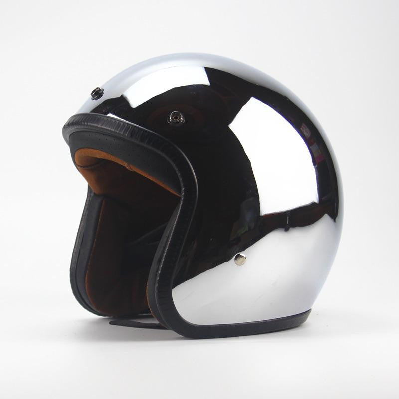 RPM Rebels Mirror Motorcycle Half Helmet