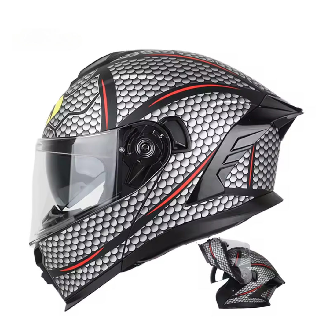 RPM Rebels DOT-Approved Modular Motorcycle Helmet