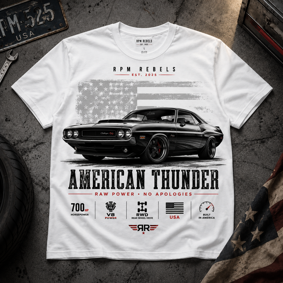 American Raw Power | Premium Tee