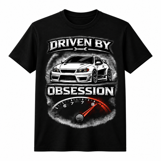Driven by Obsession Car Graphic Tee