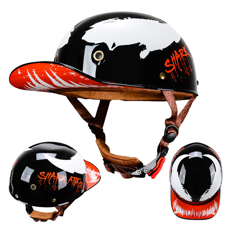 RPM Rebels Motorcycle Baseball Helmet