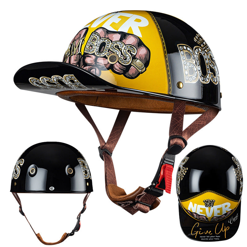 RPM Rebels Motorcycle Baseball Helmet