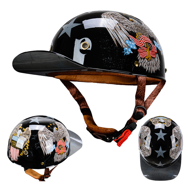 RPM Rebels Motorcycle Baseball Helmet