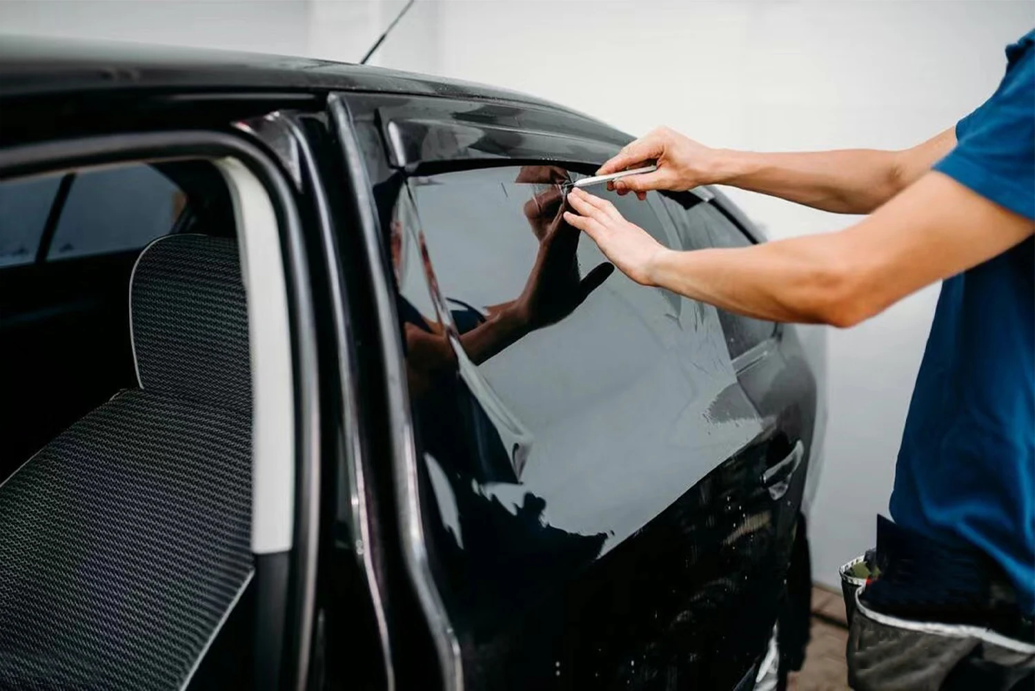 Instant Removable Car Window Tint - Tools included