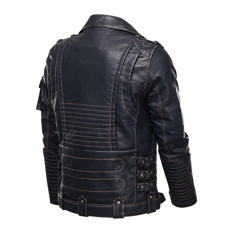 Speed Demon Motorcycle Leather Jacket