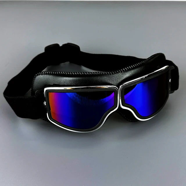 RPM Rebels Vintage Biker Motorcycle Goggles