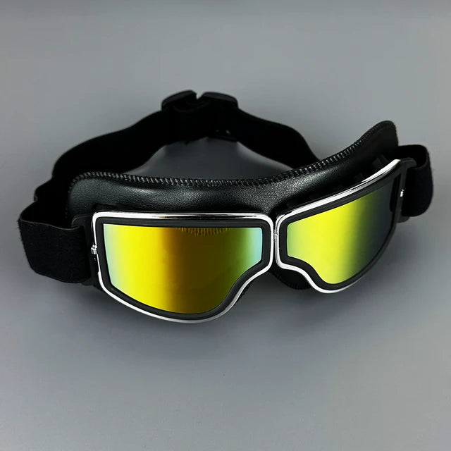 RPM Rebels Vintage Biker Motorcycle Goggles