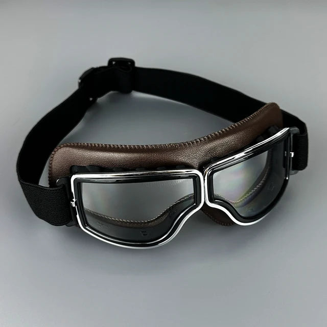 RPM Rebels Vintage Biker Motorcycle Goggles