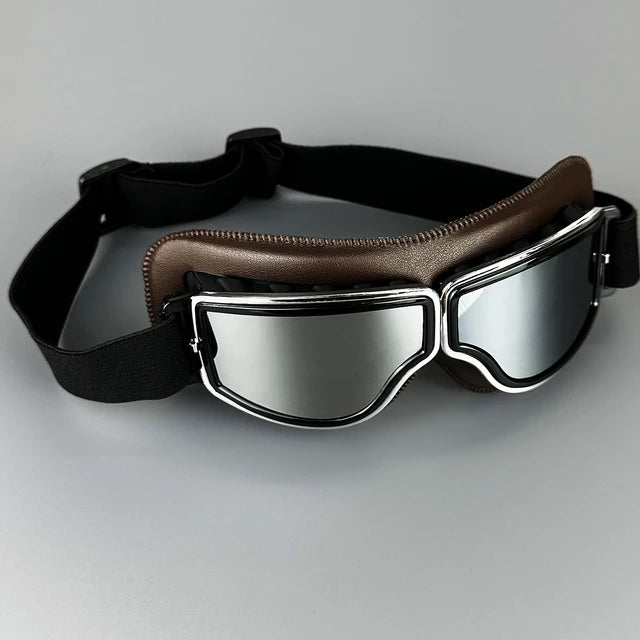 RPM Rebels Vintage Biker Motorcycle Goggles