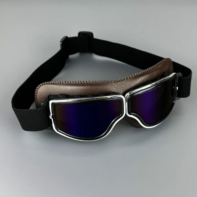 RPM Rebels Vintage Biker Motorcycle Goggles