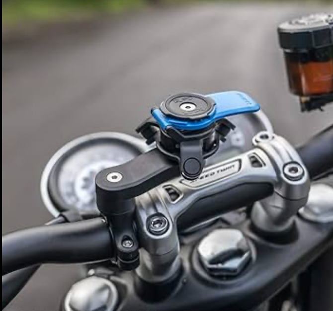 RPM Rebels Motorcycle Quad Lock Phone Mount with Vibration Dampener