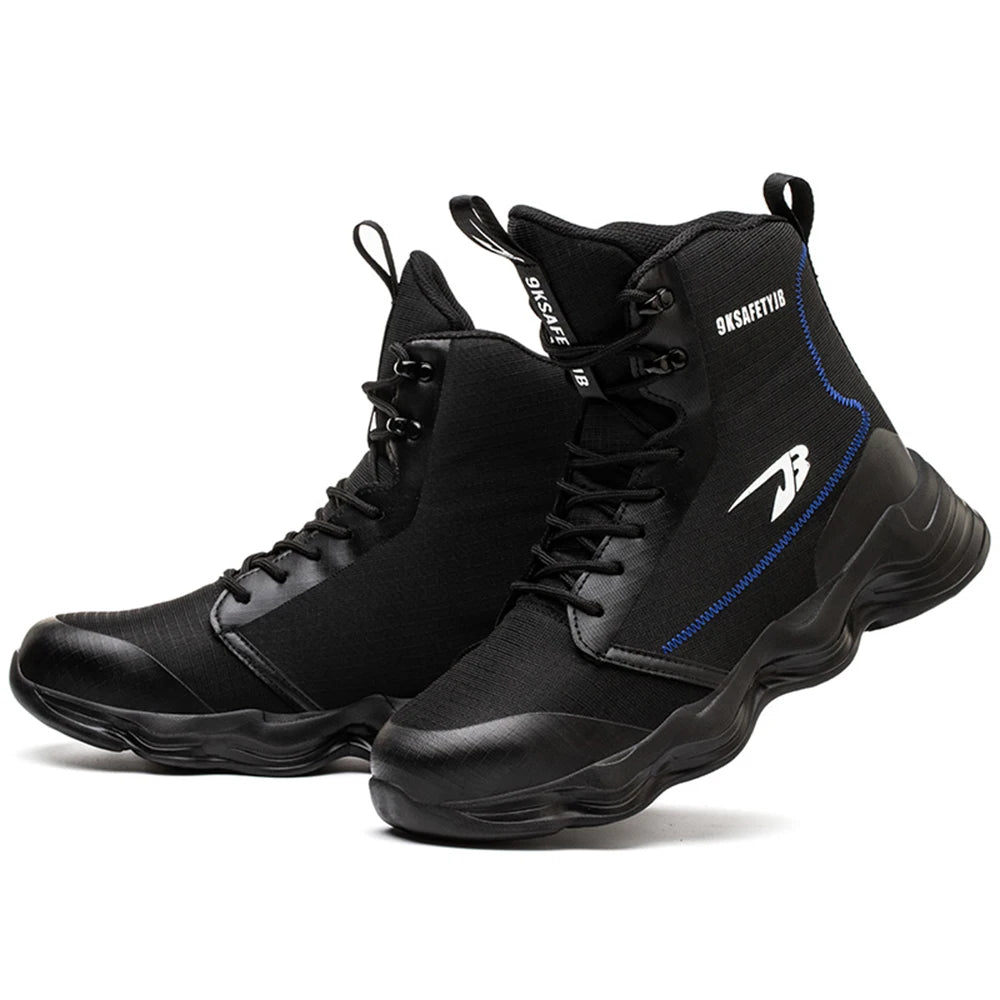 Motorcycle Boots Black – Men's Protective Riding Shoes for All Seasons