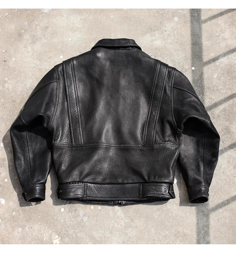 RPM Rebels Loose Black PU Leather Motorcycle Jacket