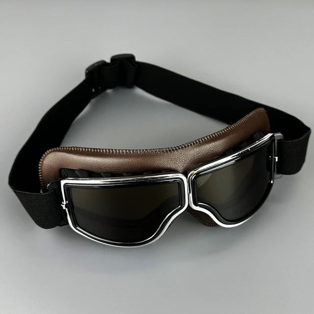 RPM Rebels Vintage Biker Motorcycle Goggles