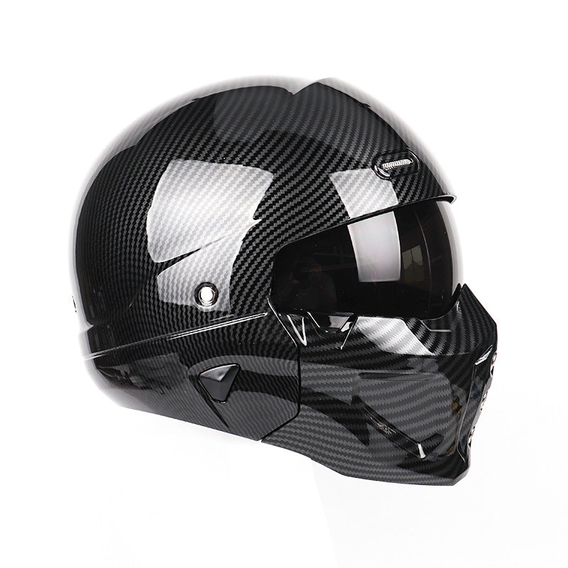 Drip Mods Casco de motocicleta Silent Assassin