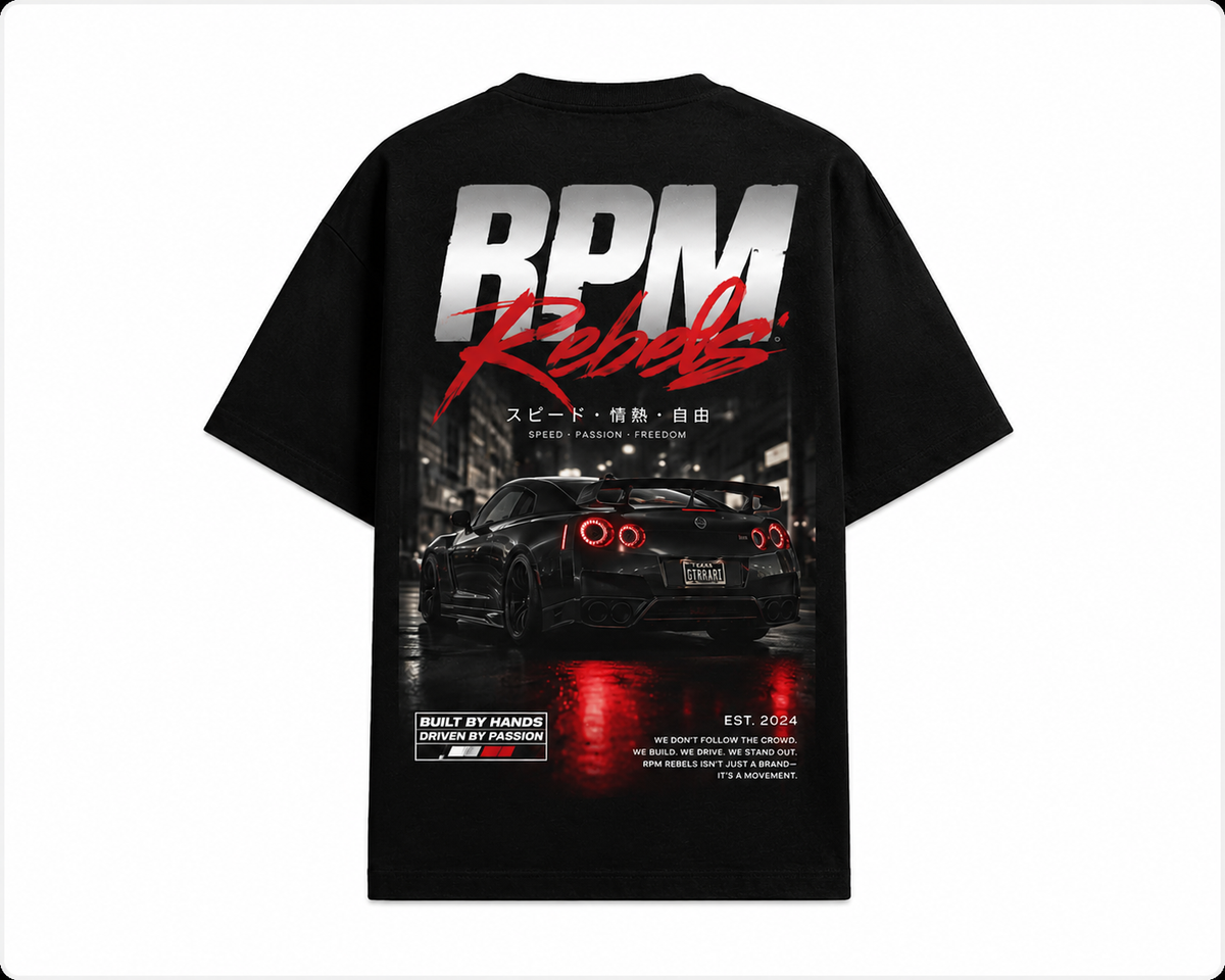 RPM Rebels Midnight Street Racer Tee