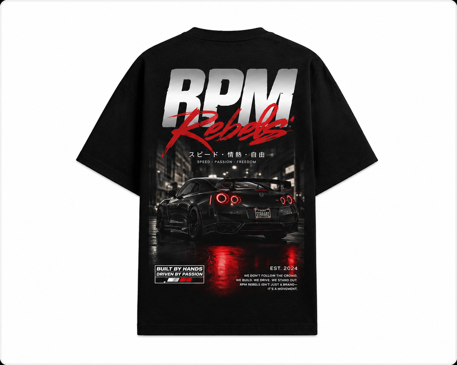 RPM Rebels Midnight Street Racer Tee