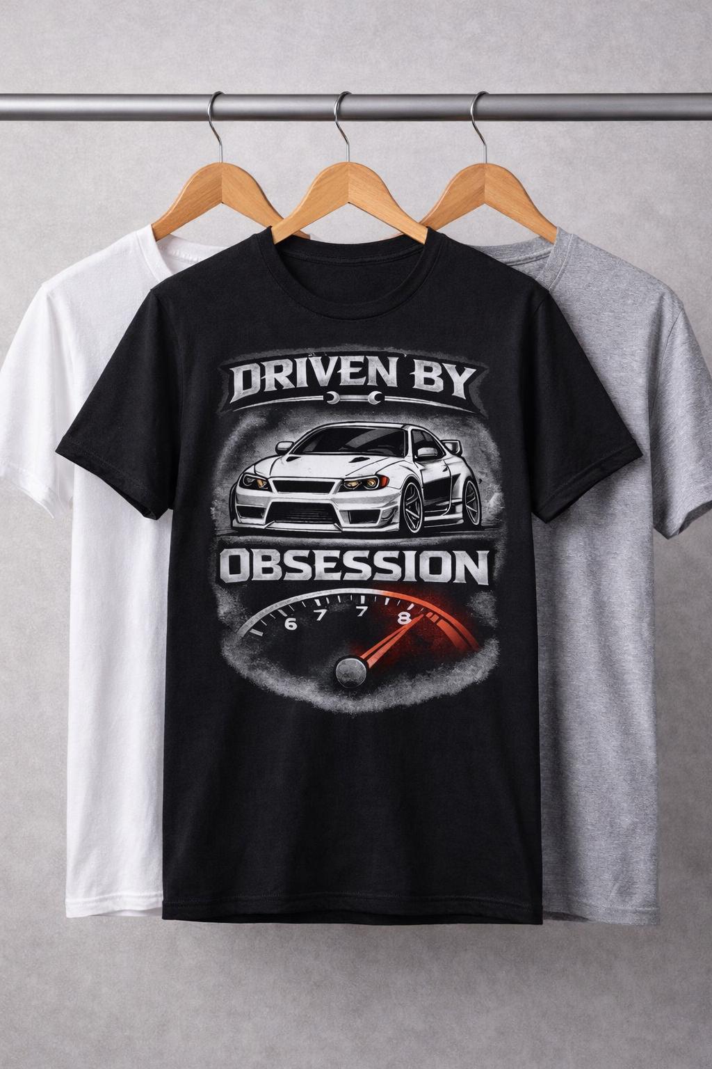 Driven by Obsession Car Graphic Tee
