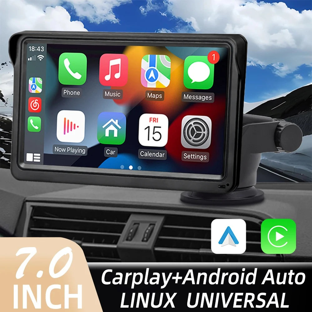 RPM Rebels Universal 7 Inch Carplay With USB AUX