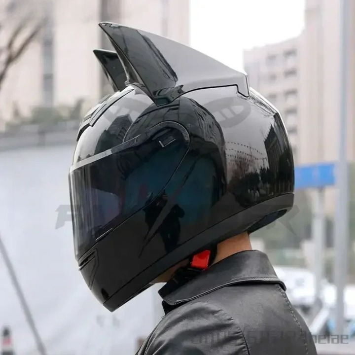 RPM Rebels Electric Batman Motorcycle Helmet