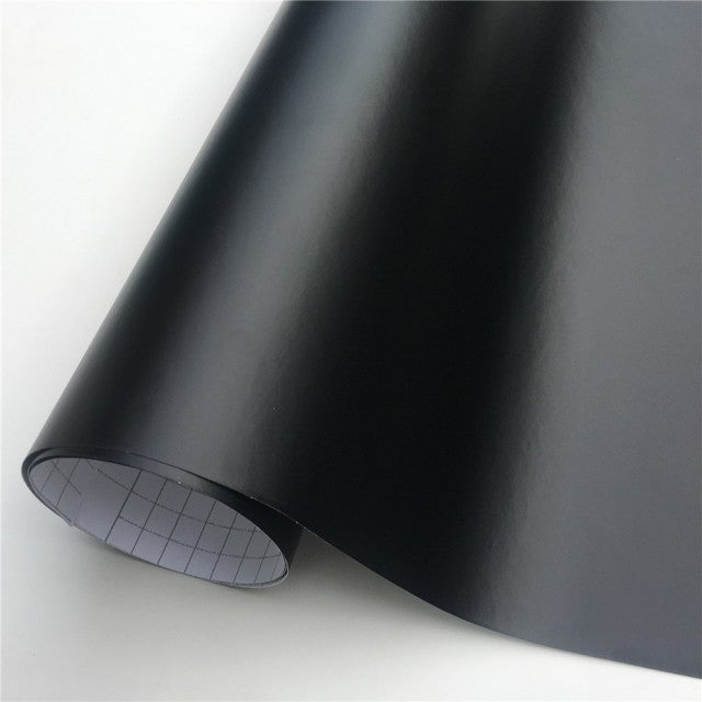 Matte Dark Gray/Silver Car Wrap Film