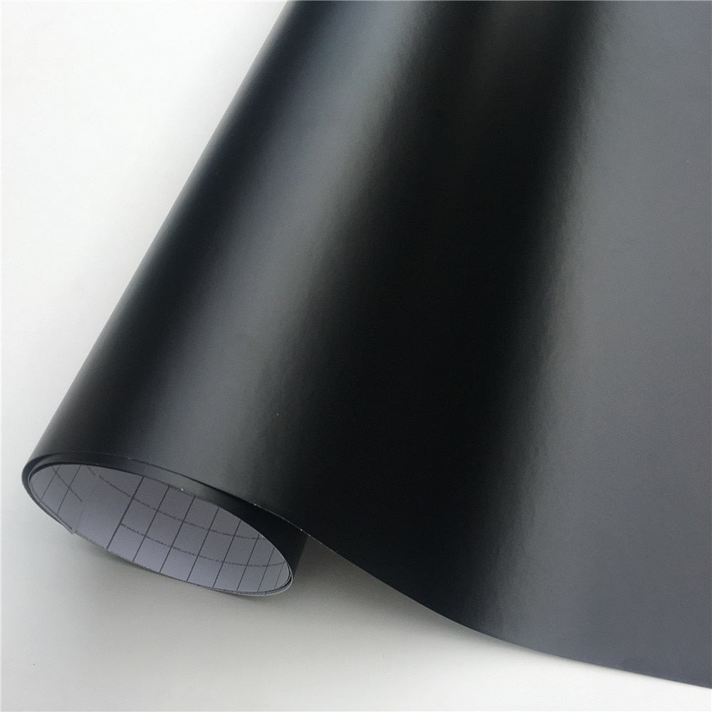 Matte Dark Gray/Silver Car Wrap Film