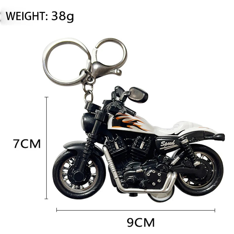 3D Big Bike Key Tag